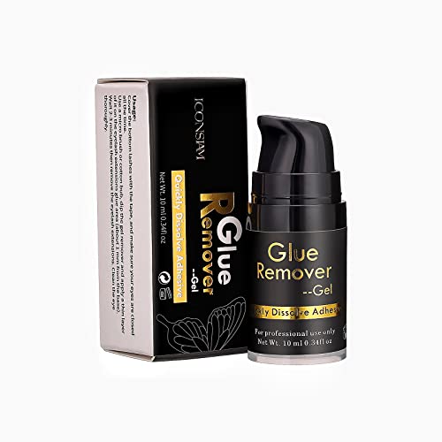 Eyelash Extension Remover Gel, Gentle Lash Remover Gel, Eyelash Adhesive Remover, Low Irritation Lash Remover for Sensitive Skin (Glue remover-gel(10ml))