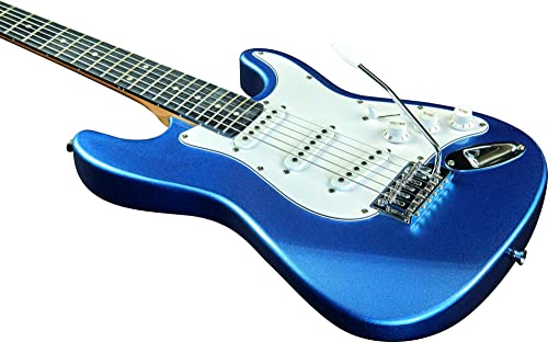 EKO – S-100 3/4 METALLIC BLUE, guitare électrique mesure réduite échelle 3/4, couleur métal bleu - Les Beatles, Paul McCartney, John Lennon, RIngo Starr, George Harrison EKO - S-100 3/4 METALLIC BLUE, guitare électrique mesure réduite échelle 3/4, couleur métal bleu – Image 5