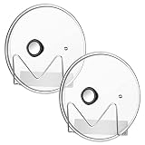 YasTant 2pcs Pot Lid Organizer, 304 Stainless Steel Pot Lid Holder Cabinet Door, Wall Mount Lid Orga