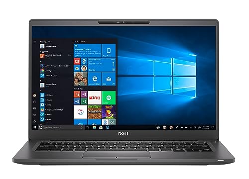 Dell Latitude 7400 7000 Series 14-inch Core i5-8365U 16GB RAM 256GB PCIe SSD FHD 1080P FPR + IR Camera Windows 10 Professional (Renewed)