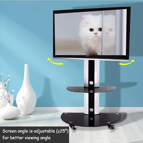 Soporte móvil universal para TV con ruedas para pantallas de 32" a 55" miniatura 2