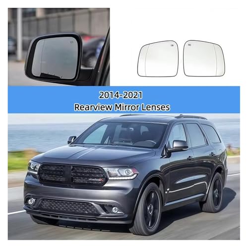 Glace de rétroviseur droit chauffante pour Dodge Durango 2014-2021 - 3