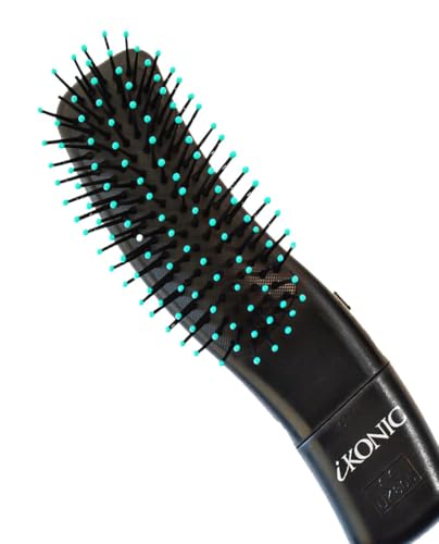 IKONIC 3-in-1 Electric Scalp Massager for Hair Growth -Vibrating Head Massager Brush for Stimulation and Circulation, Use as Exfoliator, Scrub, Hair Detangle, Massage Gift for Men and Women