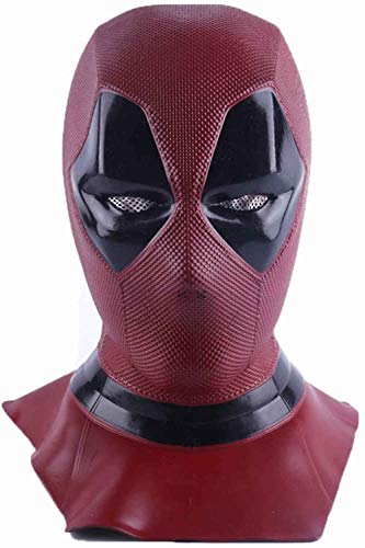 SNFHL Máscara de Peluca de Hombre Muerto Cosplay Halloween Porque Casco Dead Cosplay Máscara...