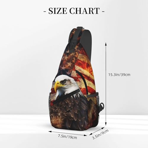 Bolso cruzado tipo bandolera unisex negro para senderismo miniatura 3