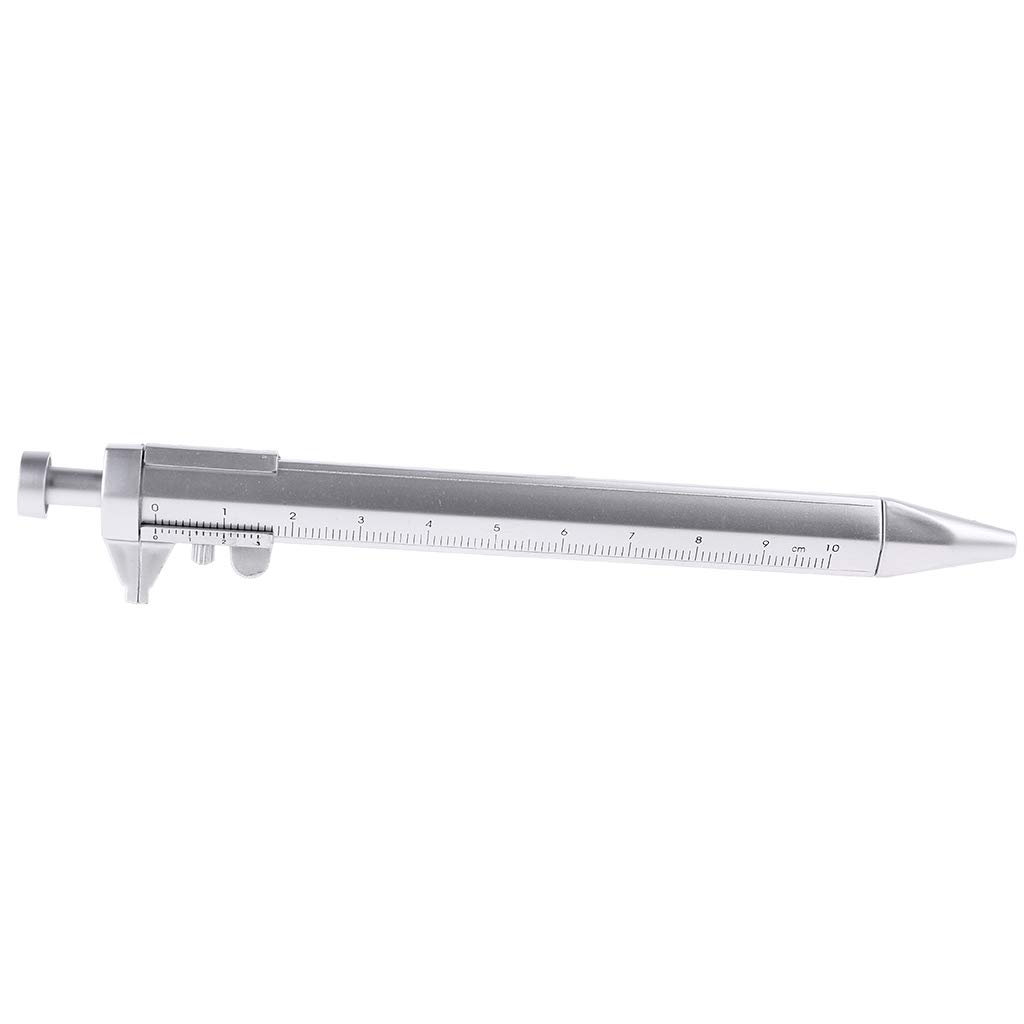 Gel Pen Roller Ballpoint Shape Pens Vernier Caliper Ruler Ball-Point Pens Protable Measuring Tool