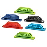 6 Tops Penpal Rubber Pen/Pencil Holders, 5/8 x 2 5/8 x 5/8 Inches, Colors May Vary