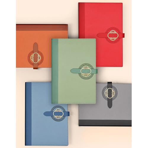 Carnet de notes cuir A5 papier 100g épais pour éviter les bavures - 3