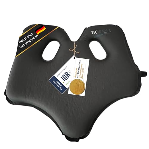 Orthopädisches Sitzkissen von TecSeat, Reise, Büro, Auto, Flug, Bahn,...