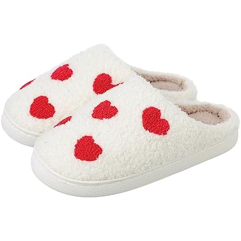 NIBESSER Unisex Fluffy Plush Slippers Cover