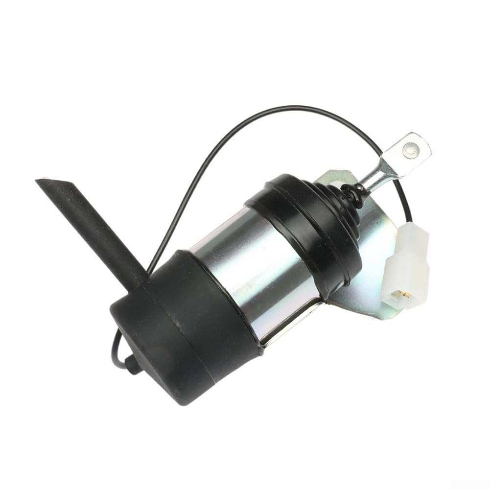 Válvula solenoide de cierre de combustible, 12 V CC, para tractores Kubota serie L, transmisión de señal de retardo cero, cuerpo de acero inoxidable y protección doble, uso industrial