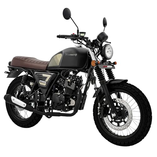 Image of KeeWAY SR 125 Dual Channel Abs Motorcycles /Bike Black Booking for Ex-Showroom Price