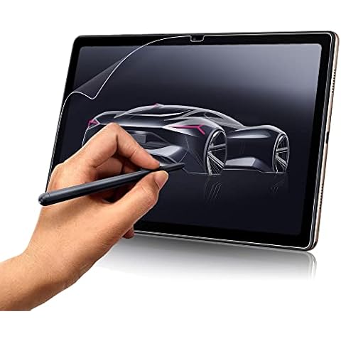 Manlian Pack of 2 paper matte screen protectors for Samsung Galaxy Tab A7 2020 (model: SM-T500/T505), anti-glare, anti-fingerprint, supports S PEN, for drawing, writing and taking notes Cover