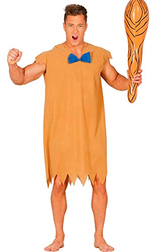Guirca Costume da Cavernicola Marrone - Uomo, L