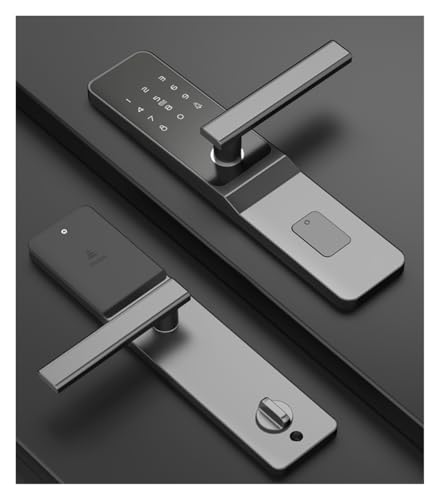 Serrure connectée intelligente avec poignée et digicode numérique pour la maison