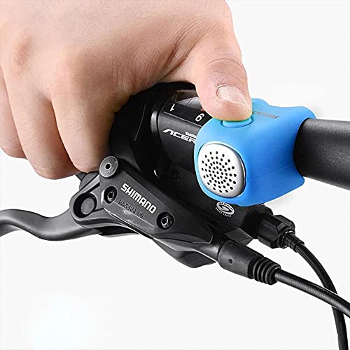 image for Hirundo Silicone Bicycle Bell 90 dB Electric Loud Cycling Bells Horn (