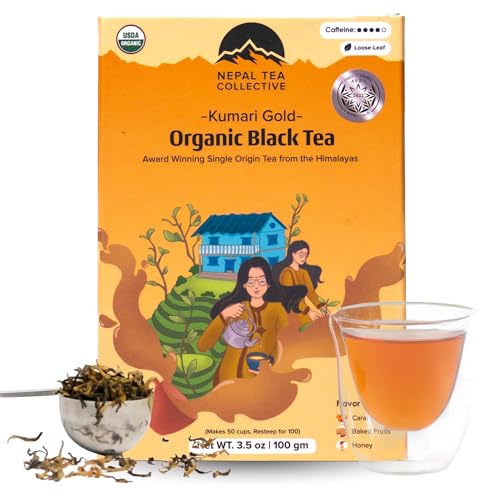 Nepal Tea Kumari Gold Organic Black Tea