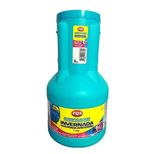 PQS - 11512 - Invernador con dosificador para mantenimiento de piscina en invierno 5-7 semanas automático.