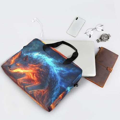 Maletín para portátil ALAZA Flame Wolf 13-15.6 pulgadas miniatura 7