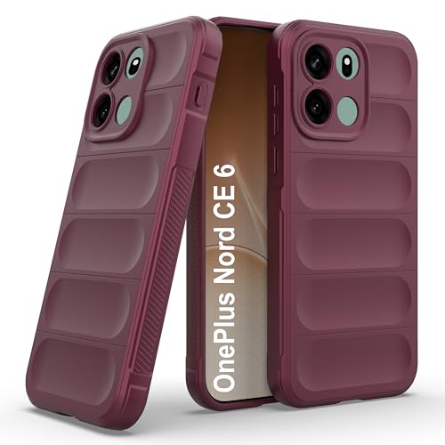 Image of Zapcase Back Case Cover for OnePlus Nord CE 6 | Compatible for OnePlus Nord CE 6 Back Cover | Liquid Silicon Magic Case with Camera Protection | Plum