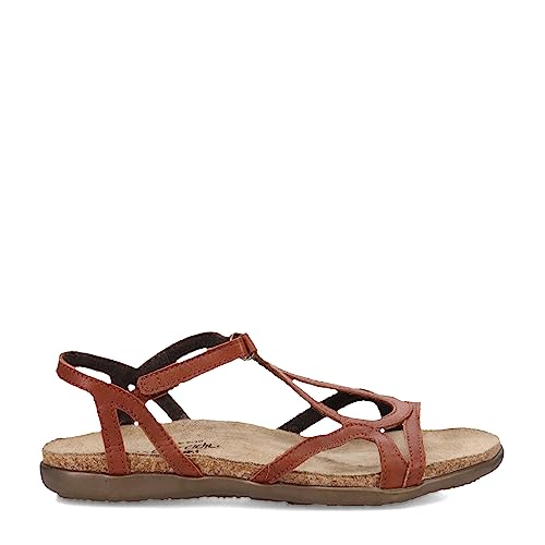 Image of NAOT Footwear Women's Dorith Sandal with Cork Footbed and Arch Support Footbed - Adjustable Sandal With Backstrap - Comfort and Support - Lightweight and Perfect for Travel - Narrow to Medium Fit