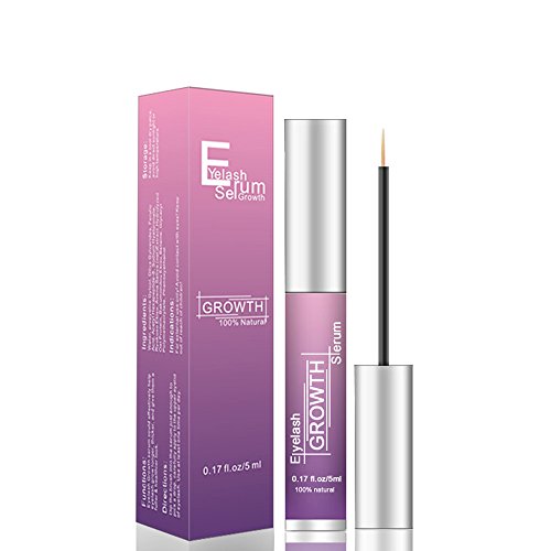 Hairgenics Lavish Lash, Eyelash Growth Enhancer and Brow Serum with Natural Growth Peptides for Long, Thick Lashes and Eyebrows(0.17 fl.oz)