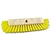 Boardwalk 3410 Dual-Surface Scrub Brush, Plastic Fill, 10" Long, Yellow