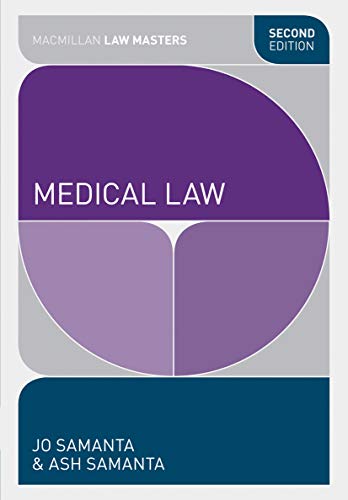  Medical Law (Macmillan Law Masters) (English Edition) Livre PDF Gratuit