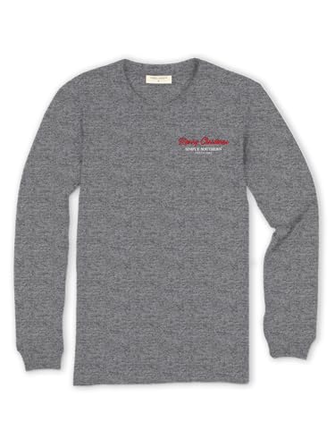 Simply Southern Merry Christmas - Black Lab - Christmas Lights - Youth Long Sleeve2