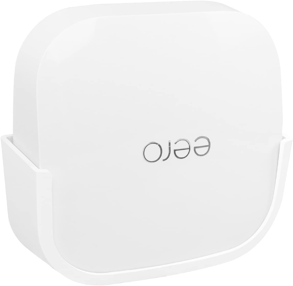 Screwless Wall Mount for eero Pro 6E Tri-Band Mesh Wi-Fi Holder, No Tools Required, Easy to Install, No Drilling, Strong VHB Adhesive Mount (2)