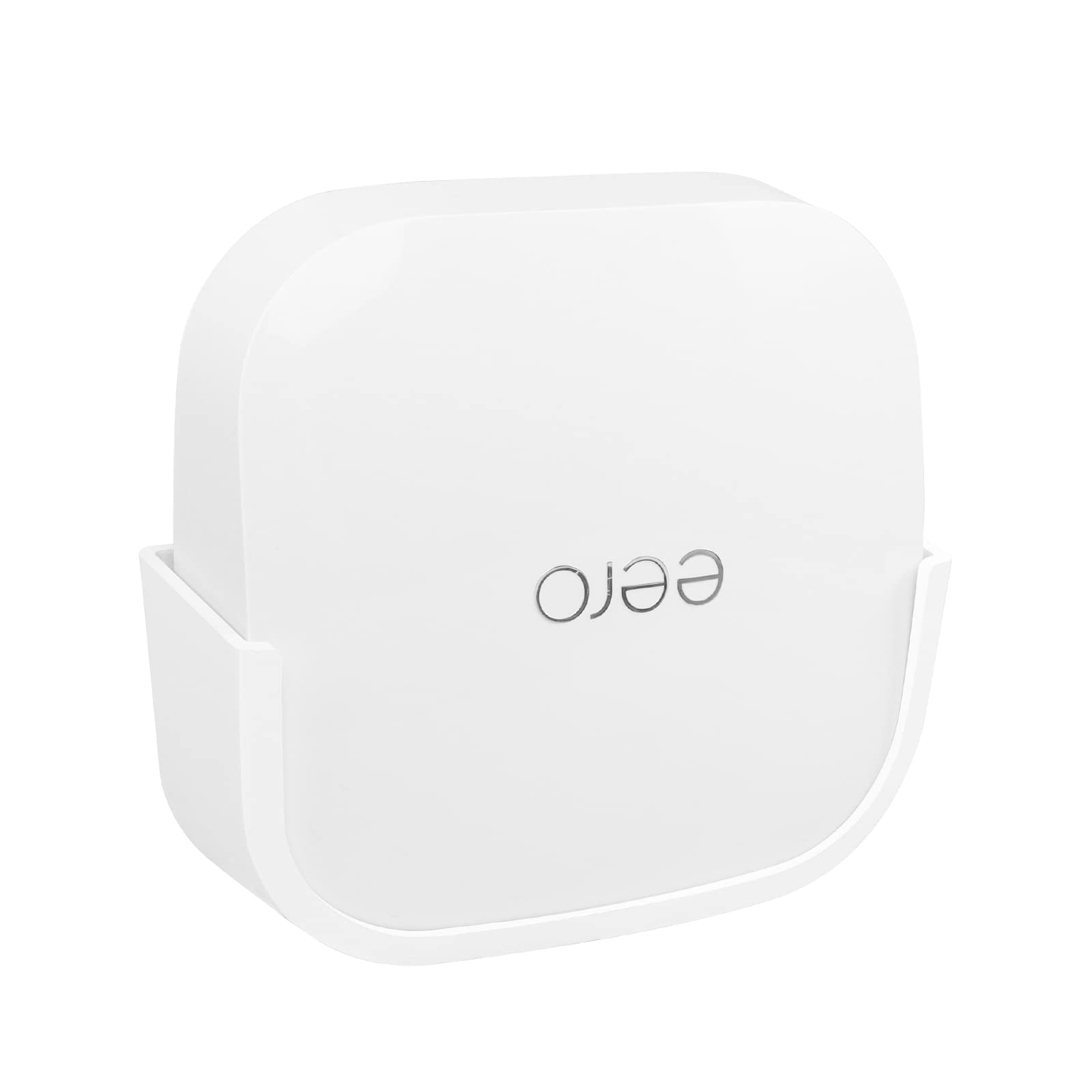 Screwless Wall Mount for eero Pro 6E Tri-Band Mesh Wi-Fi Holder, No Tools Required, Easy to Install, No Drilling, Strong VHB Adhesive Mount (2)-image-42