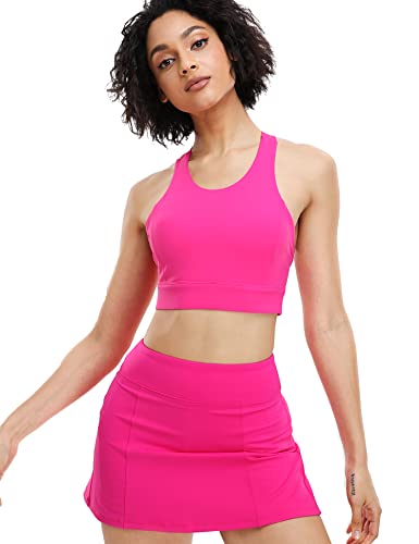 1A1A AK92202 Womens Hot Pink Tennis Skirts thumb #2