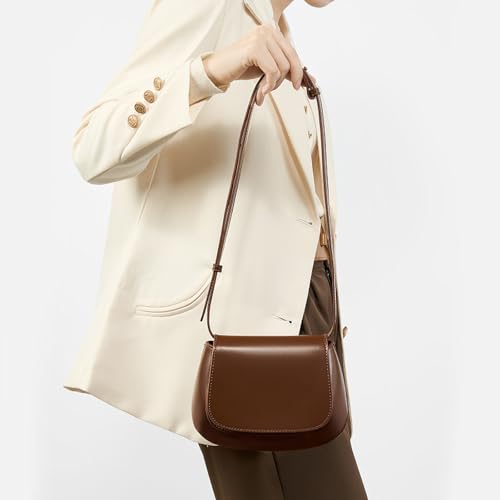 Crossbody Bags for Women Trendy Shoulder Purse Genuine Leather Bag with Adjustable Strap2