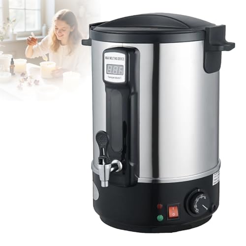 Olla para derretir cera de 12L ideal para crear tus propias velas aromáticas en casa