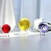 LONGWIN 40mm(1.6 inch) Solid Mini Fengshui Crystal Ball Healing Crystals(Red)