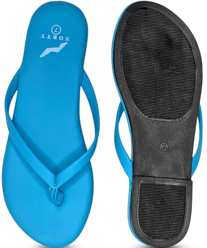 Image of NORTY Women's Memory Foam Flip Flops, Slides & Sandals, Runs 1 Size Small