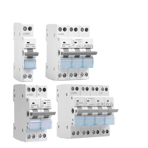 Inverseur modulaire rail DIN 2P avec interlock mécanique haut de gamme