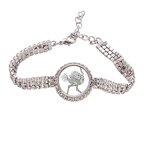 Bracelet de cheville oiseau Art Déco en métal pour sublimer vos tenues d'été