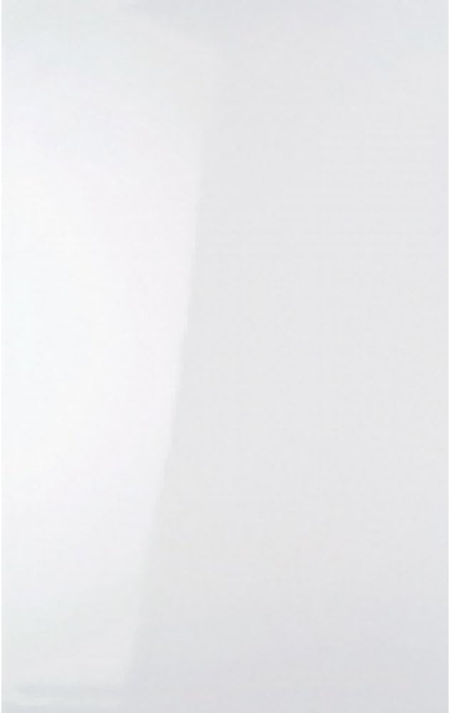 White Gloss 10mm Bathroom PVC Cladding Shower Ceiling Kitchen Wet Wall Panels Upvc Shower Splash Panels 1m Wide