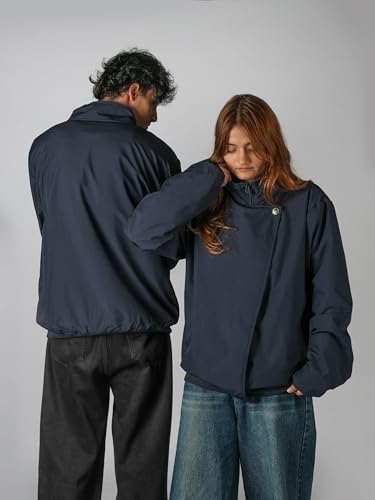 Image of ComicSense.xyz Unisex Tokyo Jujutsu Anime Jacket for Men & Women, Yuta Cosplay Sorcerer Uniform Anime Bomber Navy Baggy Fit Jackets