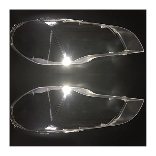 Couvercle lentille phare BMW X5 E70 anti-jaunissement en verre transparent étanche