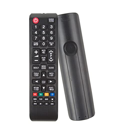 Image of Universal Remote Control For Samsung TV 3D LCD LED, Smart TV Remote Control Replacement, Compatible With All Samsung TVs, Model AA59-00786A