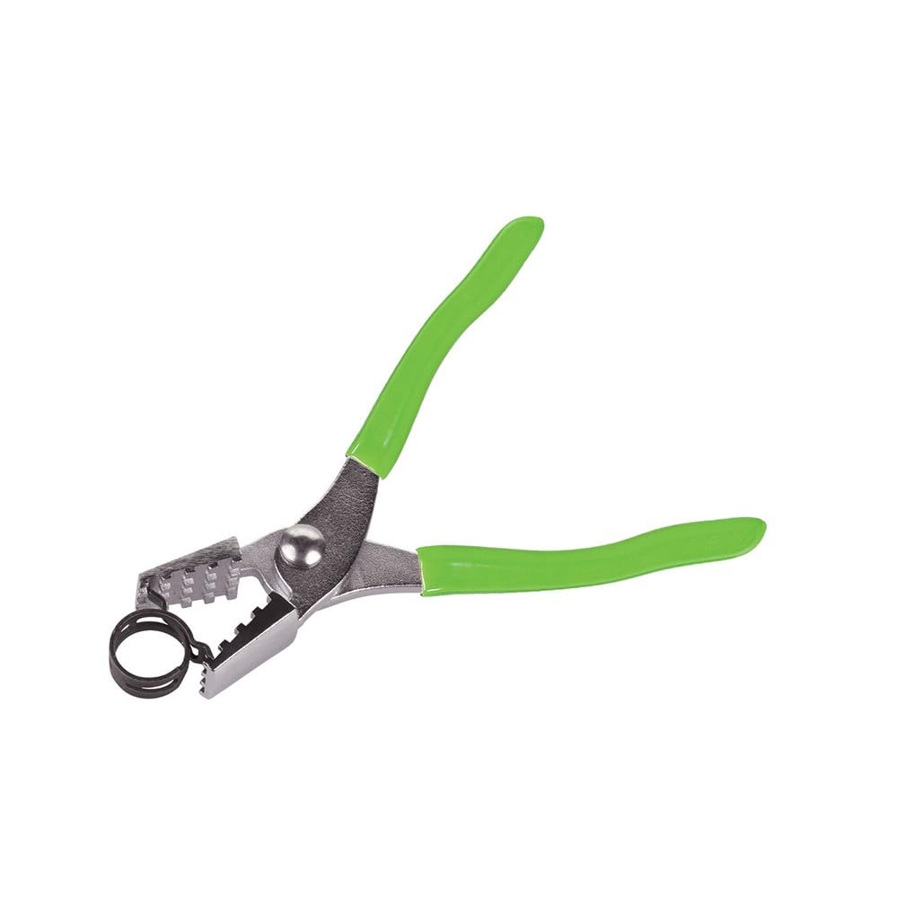 Pinza Universale per Fascette Automotive, Verde e Grigio, Impugnatura Ergonomica, per Manutenzione Auto