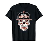 San Francisco The City Sugar Skull Bay Bridge Golden Gate T-Shirt