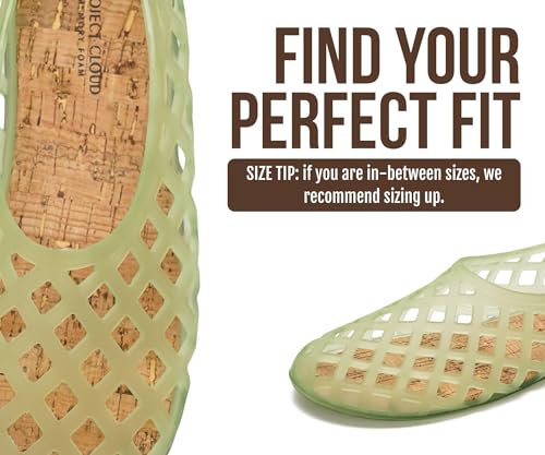 Image of Project Cloud Jelly Shoes Women - Lightweight & Water-Resistant Women's Flats Sandals - Non Slip Womens Shoes - Perfect Summer Jelly Flats for Women 2026 (Jellz)