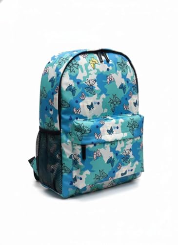 Image of MELVIS 20L Water Resistant Backpack with Bottle Compartment | Lightweight Travel & School Bag for Men, Women & College Students | Trendy Laptop Backpack for Daily Use