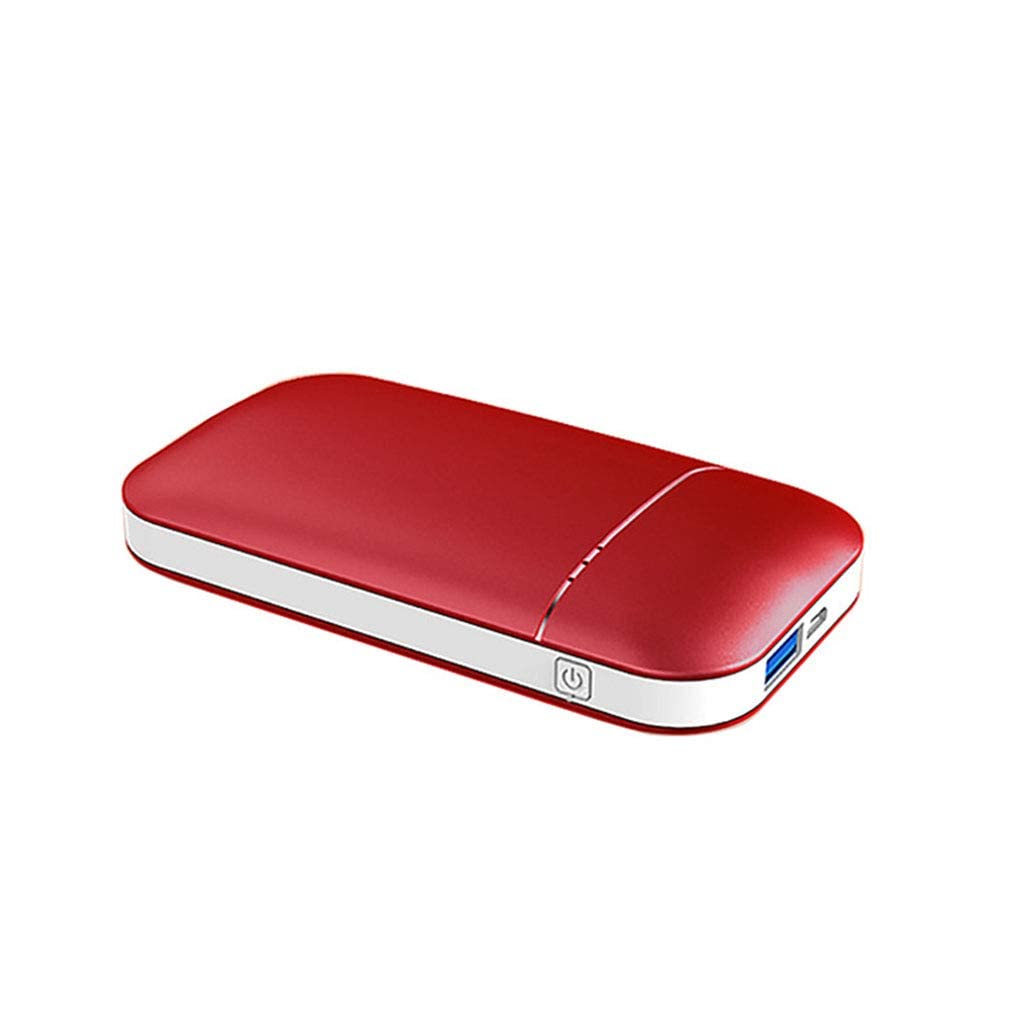 Scaldamani USB Scaldamani Ricaricabile Scaldamani Tascabile Batteria Portatile Scaldamani Elettrico a Doppia Faccia Caricabatterie Regalo Power Bank