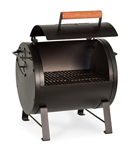 Char-Griller E22424 Table Top Charcoal Grill And Side Fire Box, Black #TOP1