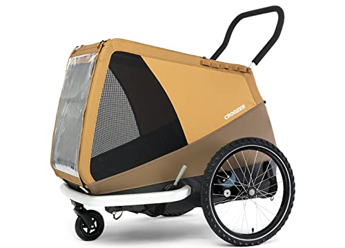 Croozer, Croozer Dog Mikkesundown Yellow, Hundeanhänger, Gelb, Unisex-Adult
