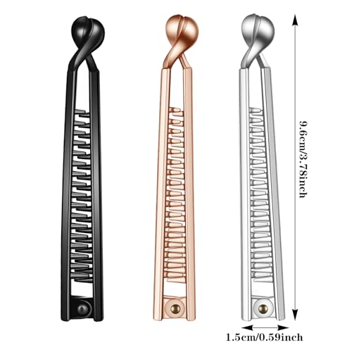 Set de 3 Pinzas Banana Grandes Mabor para Cabello miniatura 2